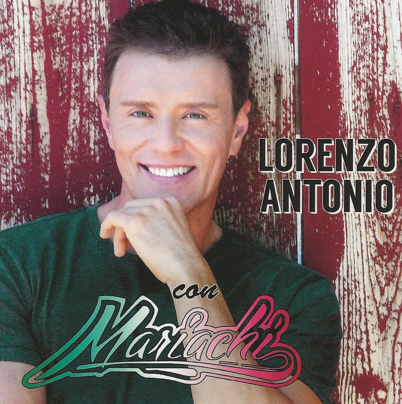 Album cover featuring Lorenzo Antonio smiling, leaning on his hand. Text reads