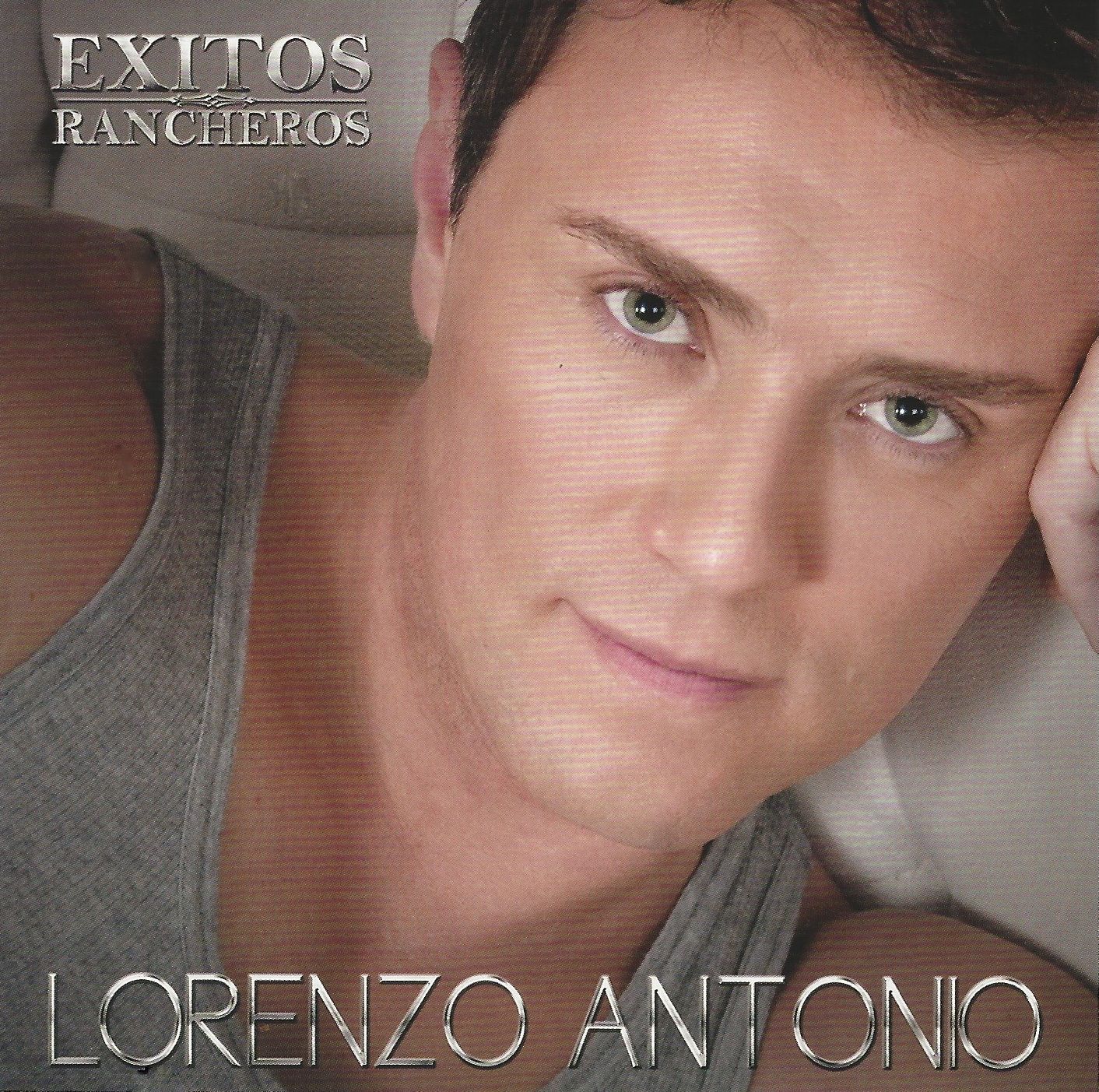 Album cover featuring Lorenzo Antonio, a light-skinned man in a gray tank top, with the title