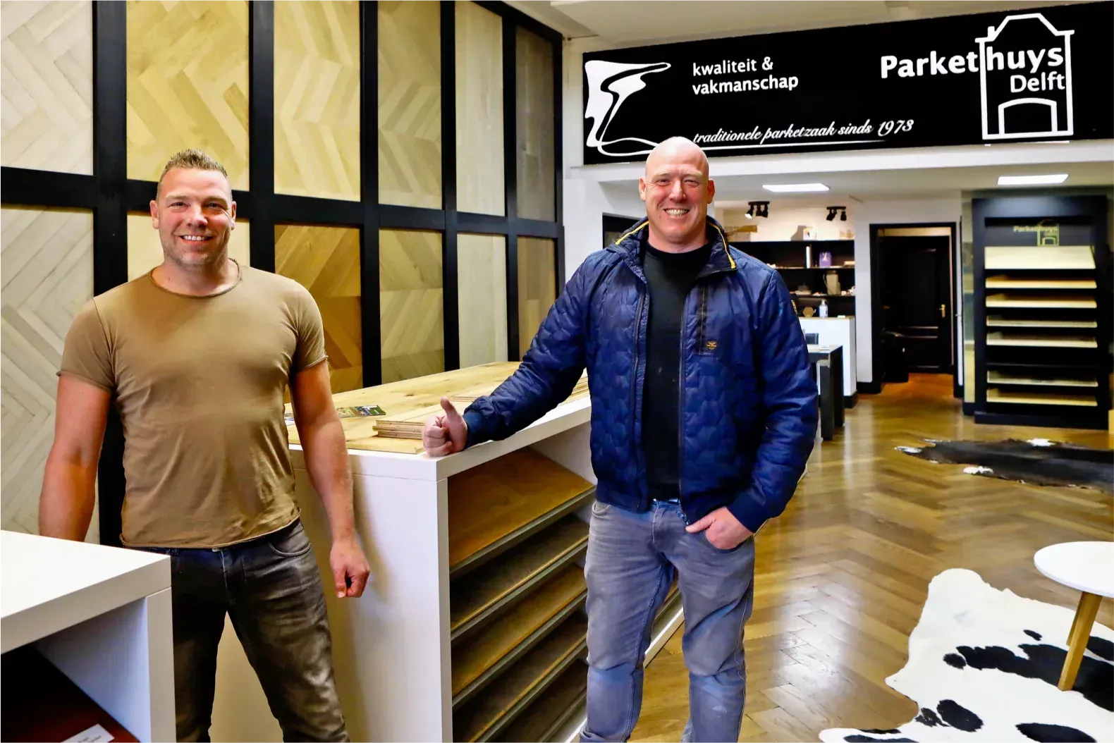 Parkethuys Delft Alex en Chris