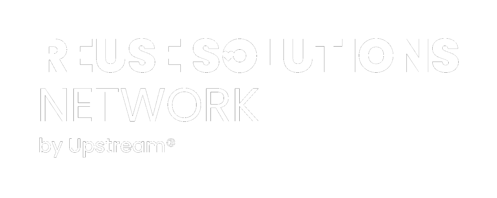Upstream network - Reuse Solutions -  Logos of partner organisations and affiliates of Heket Packaging
