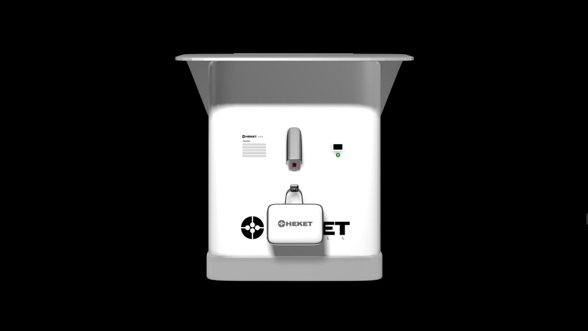 DRS unit for Heket bottles only, with automatic exclusion of non-compliant items.