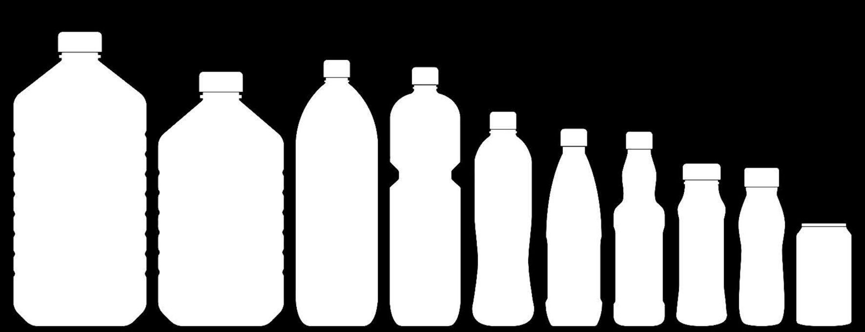 Schema delle capacità dei contenitori per liquidi destinati all'uso commerciale.