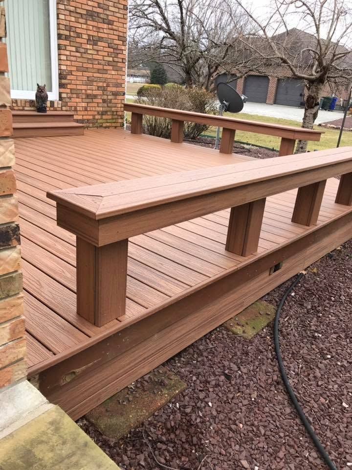 Biddle's Contracting - Composite Deck Installation