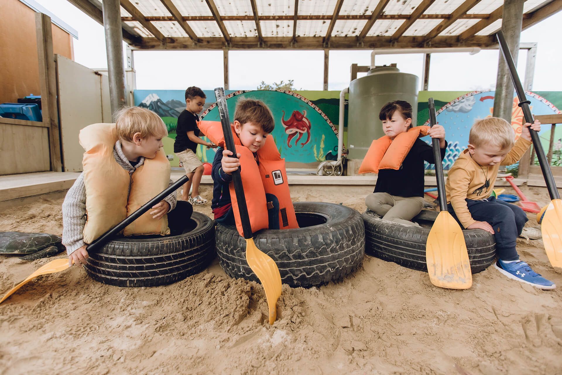 Waitohi Kindergarten in Picton, Marlborough, New Zealand