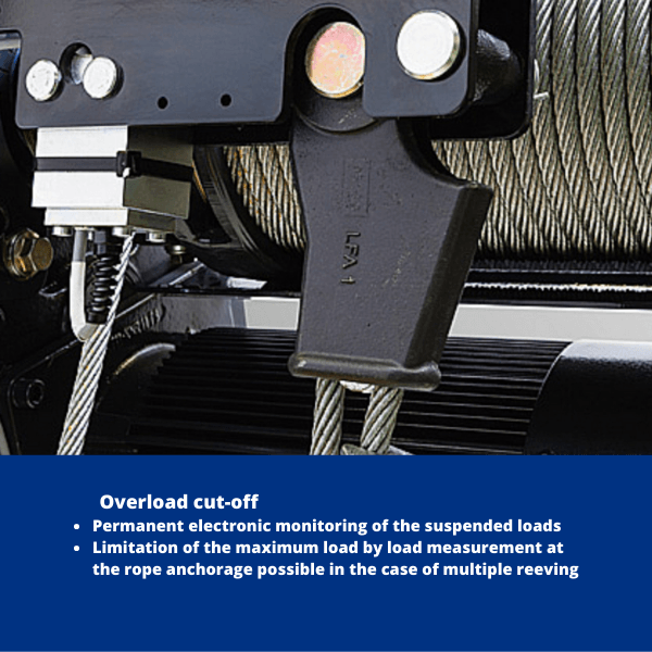 as 7 wire rope hoist 