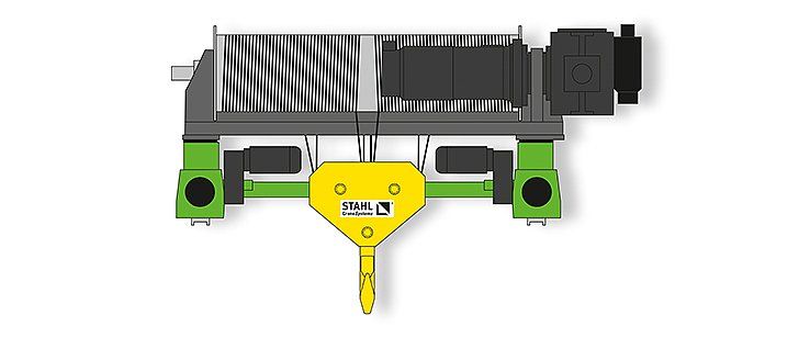 shw 8 winch rope drive  oe double rail 