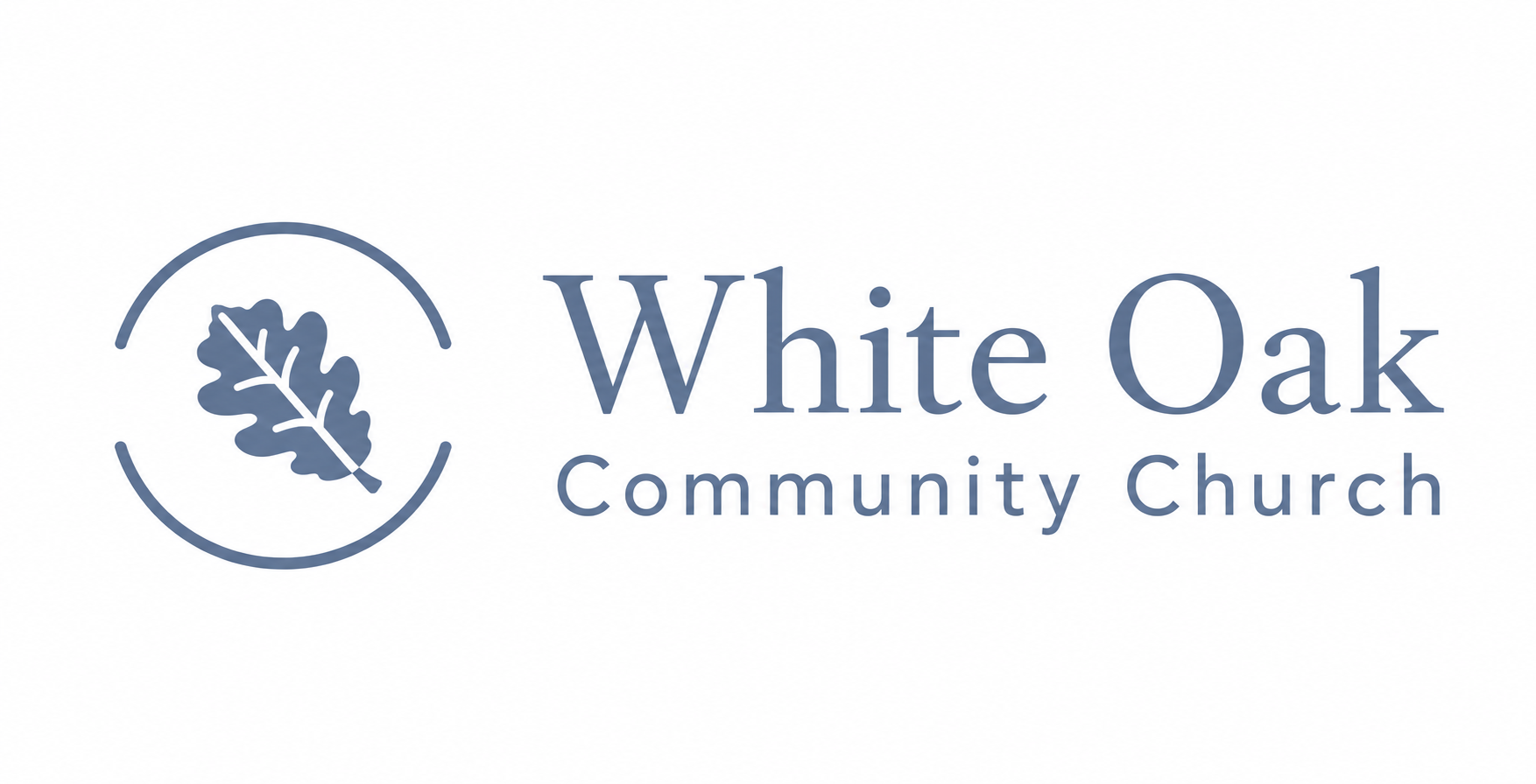 The Grace Walk Church logo features a stylized person walking inside a blue circle next to the church name in blue text.