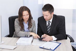 Part-time CFO working with a business owner