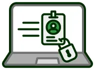 A laptop with a green bottle of lotion and a remote control on it.