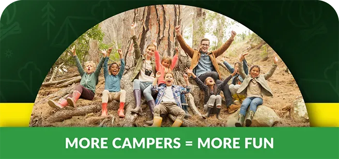 More Campers Equals More Fun