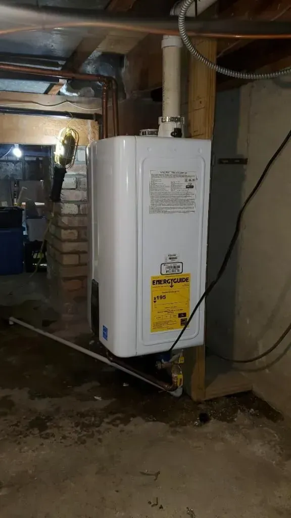 Bensenville Tankless water heater install