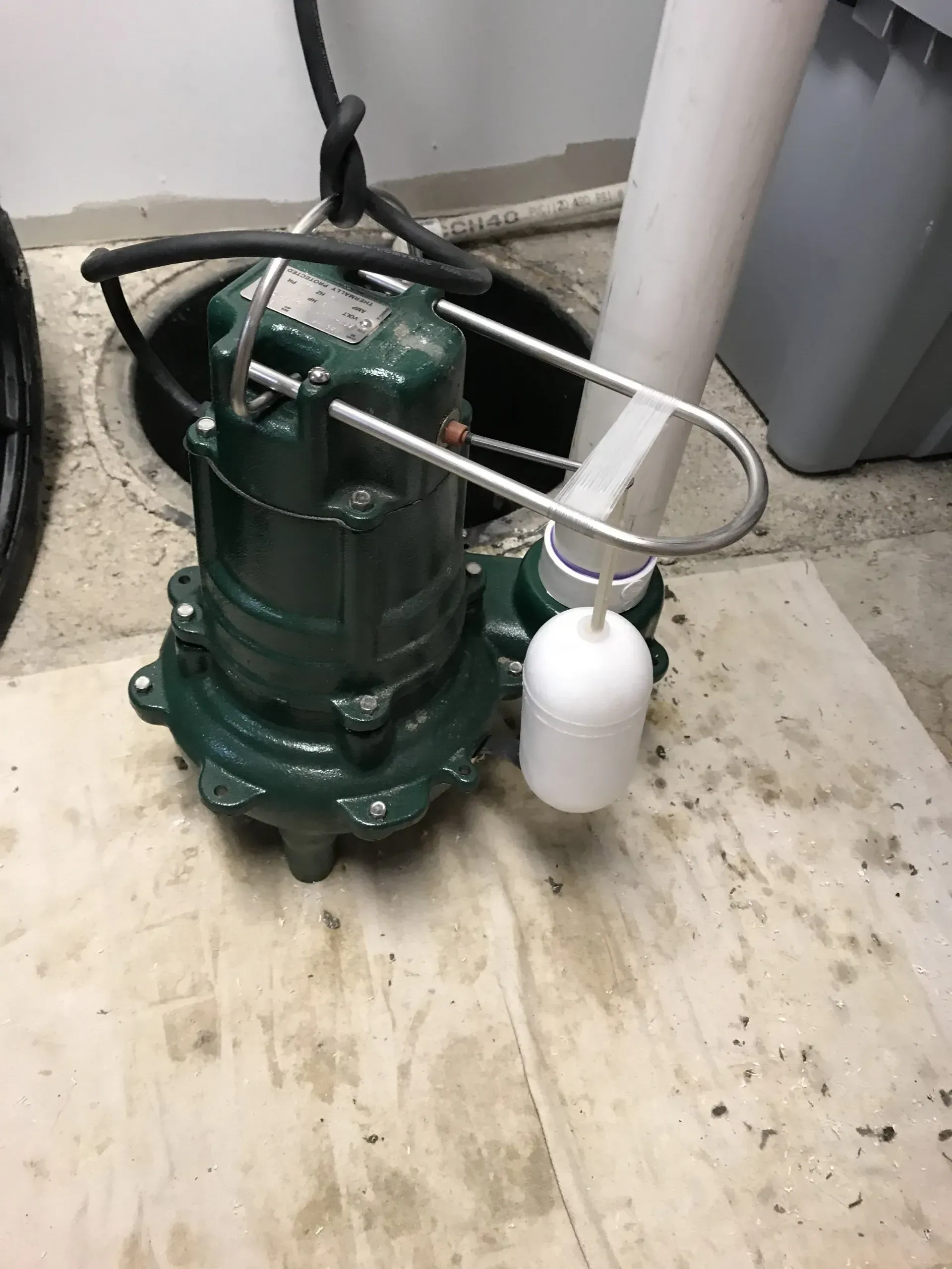 Zoeller Sump Pump Installation