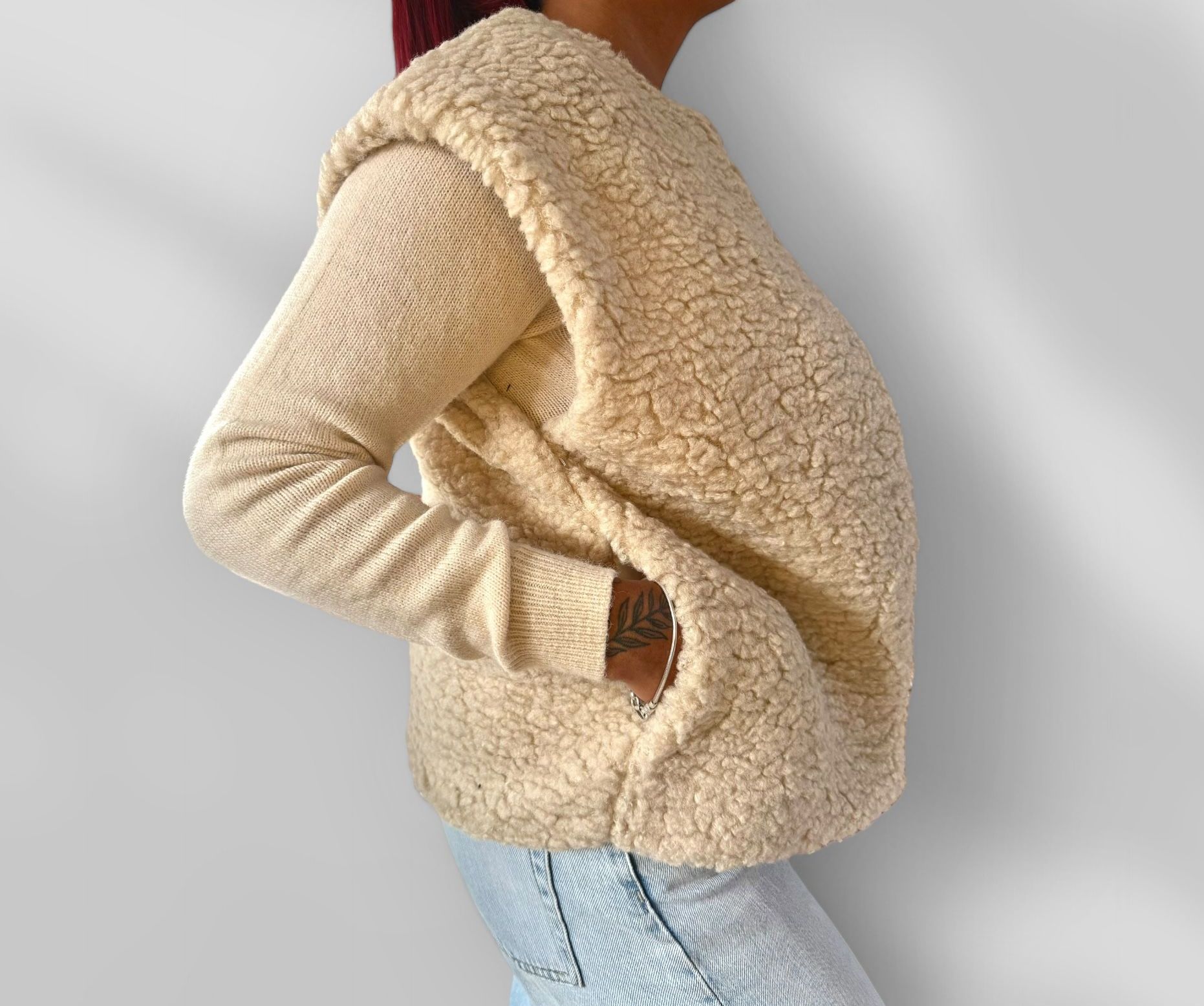 Gilet fluffy
