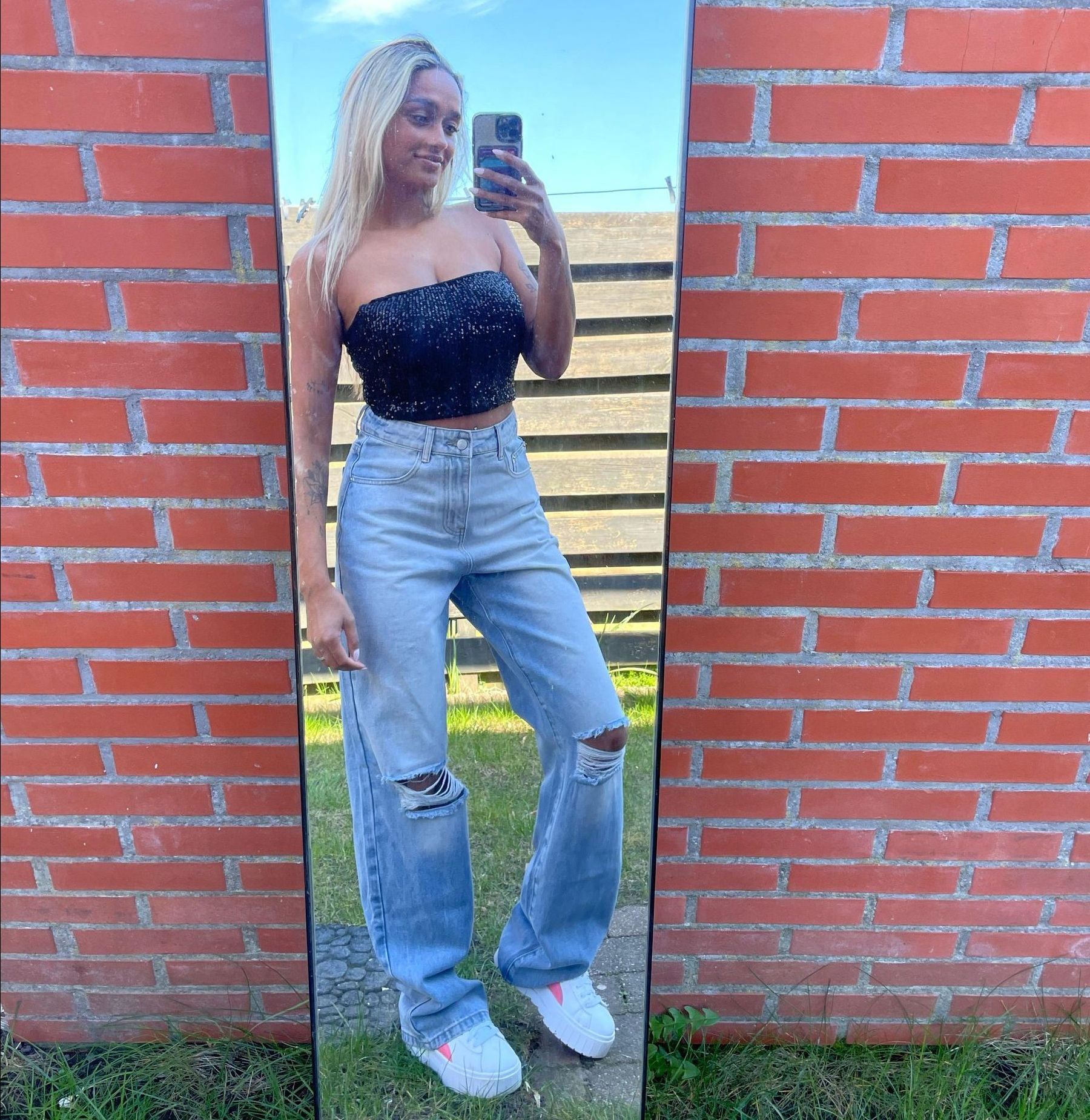 Jeans wild blue