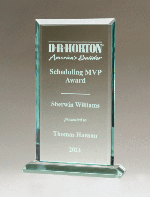 Custom Acrylic Awards Richmond, VA Bunkie Trinite