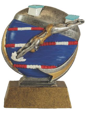 Swimming Trophy MXG 530 — Richmond, VA — Bunkie Trinite Trophies