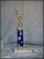 Baseball Trophies Baseball With Trim — Richmond, VA — Bunkie Trinite Trophies