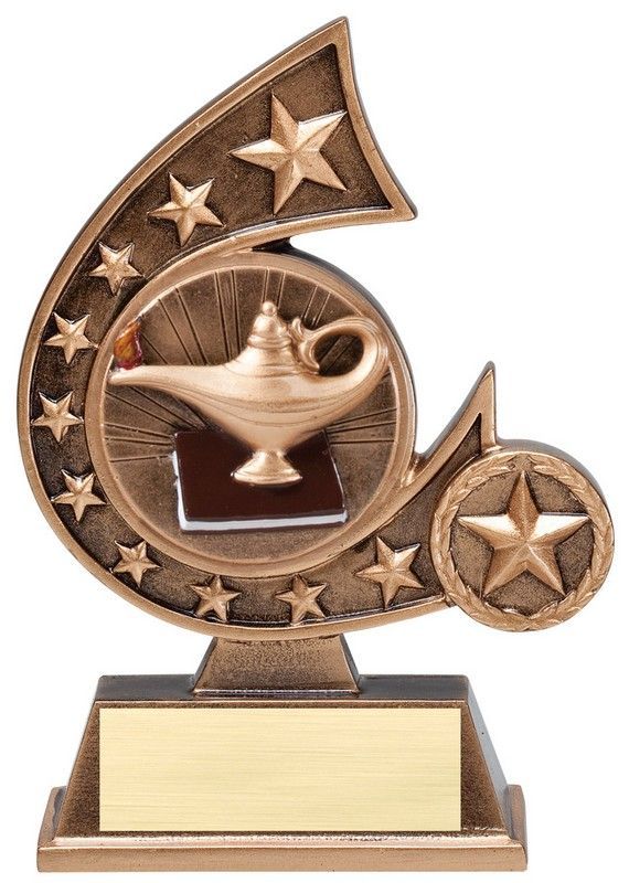 RCS112 – Lamp of Knowledge — Richmond, VA — Bunkie Trinite Trophies