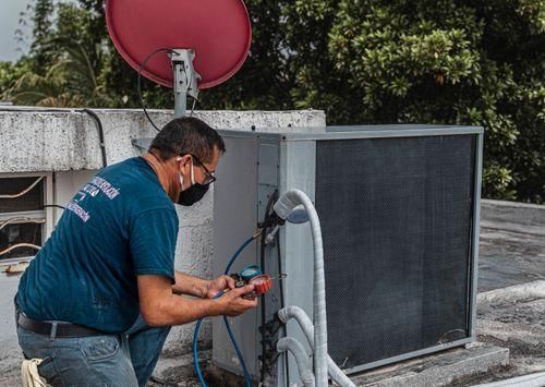 A professional offers AC coil repair.