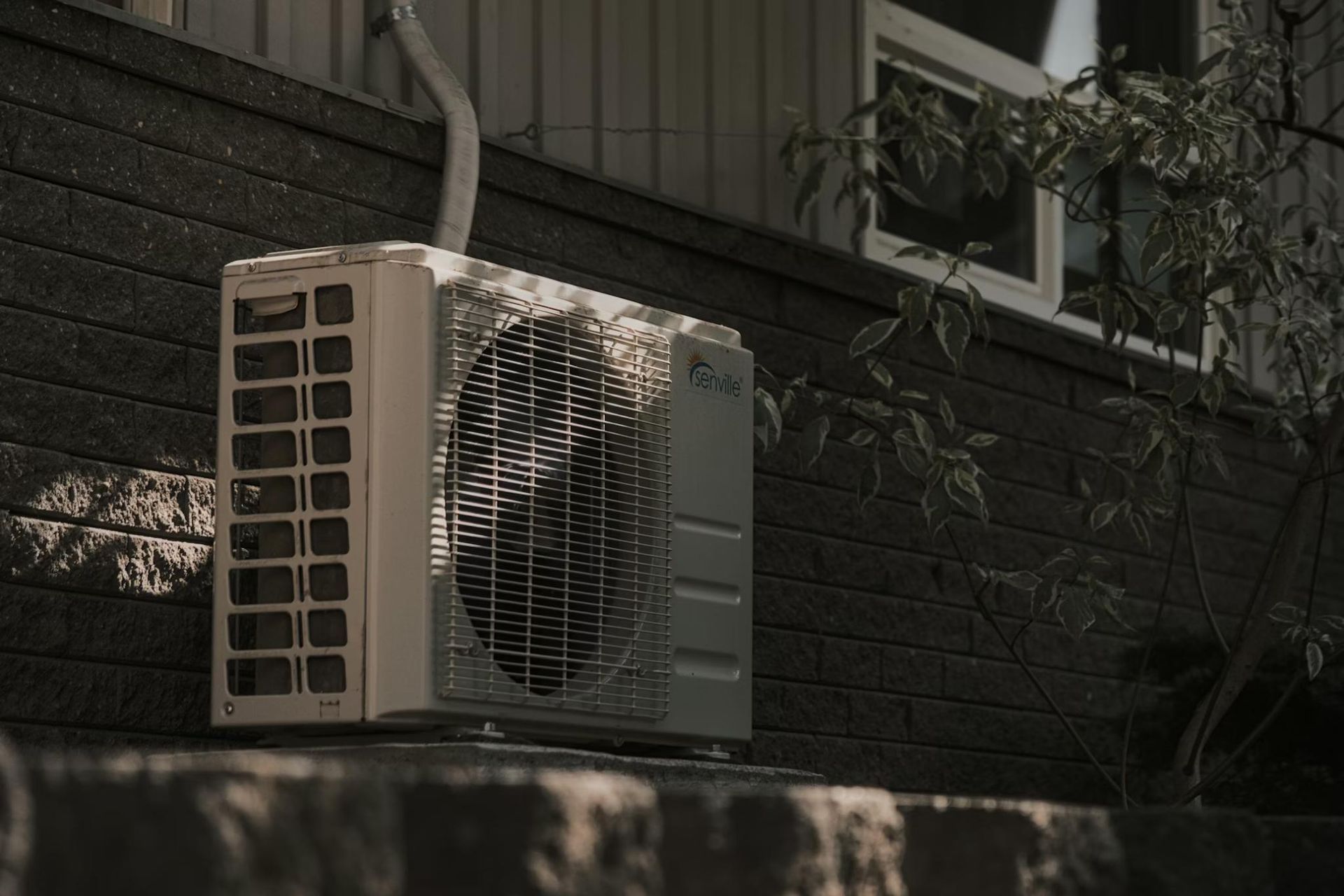 An exterior for an AC unit.