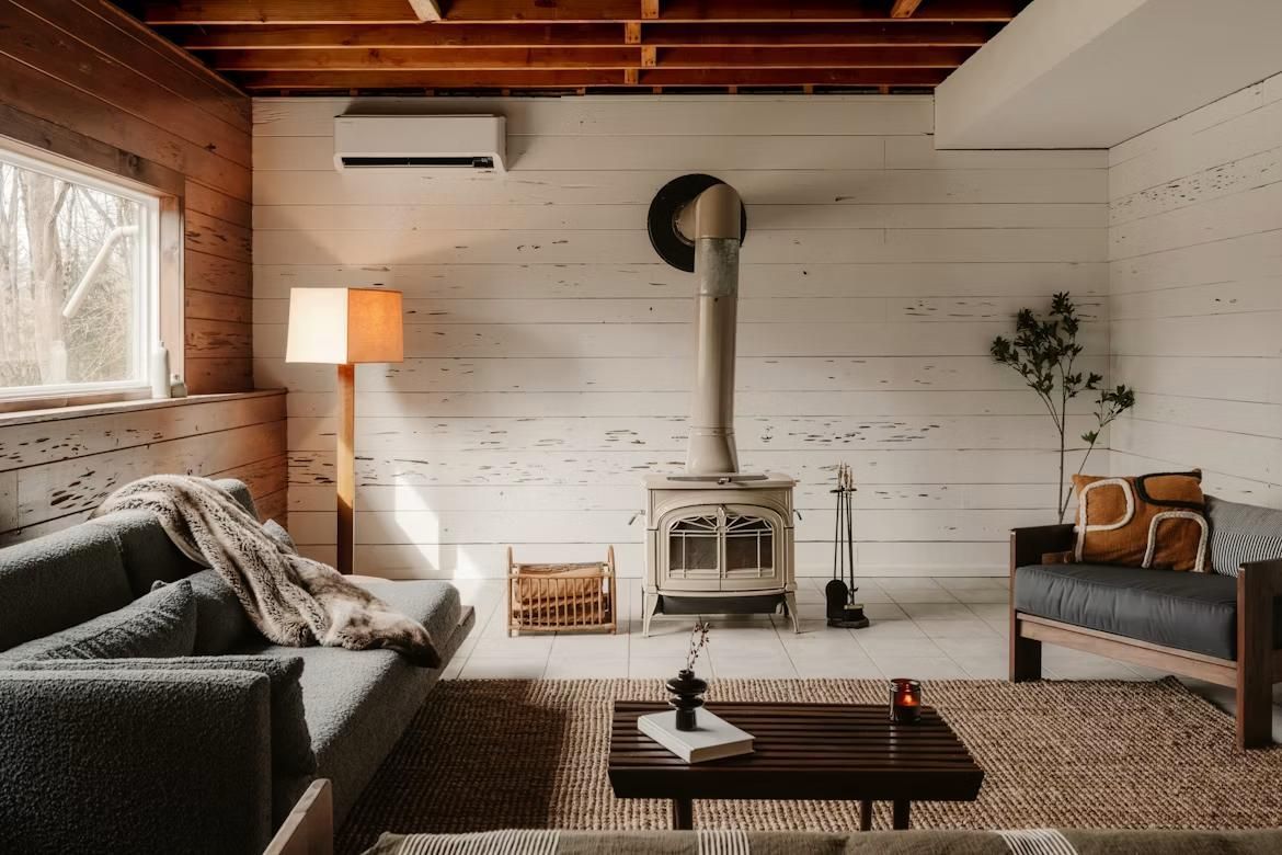 A heating system in a home