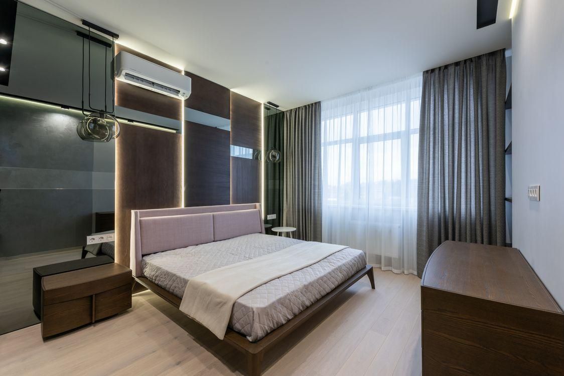 A comfortable room with an AC.