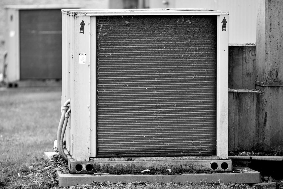 an industrial HVAC unit
