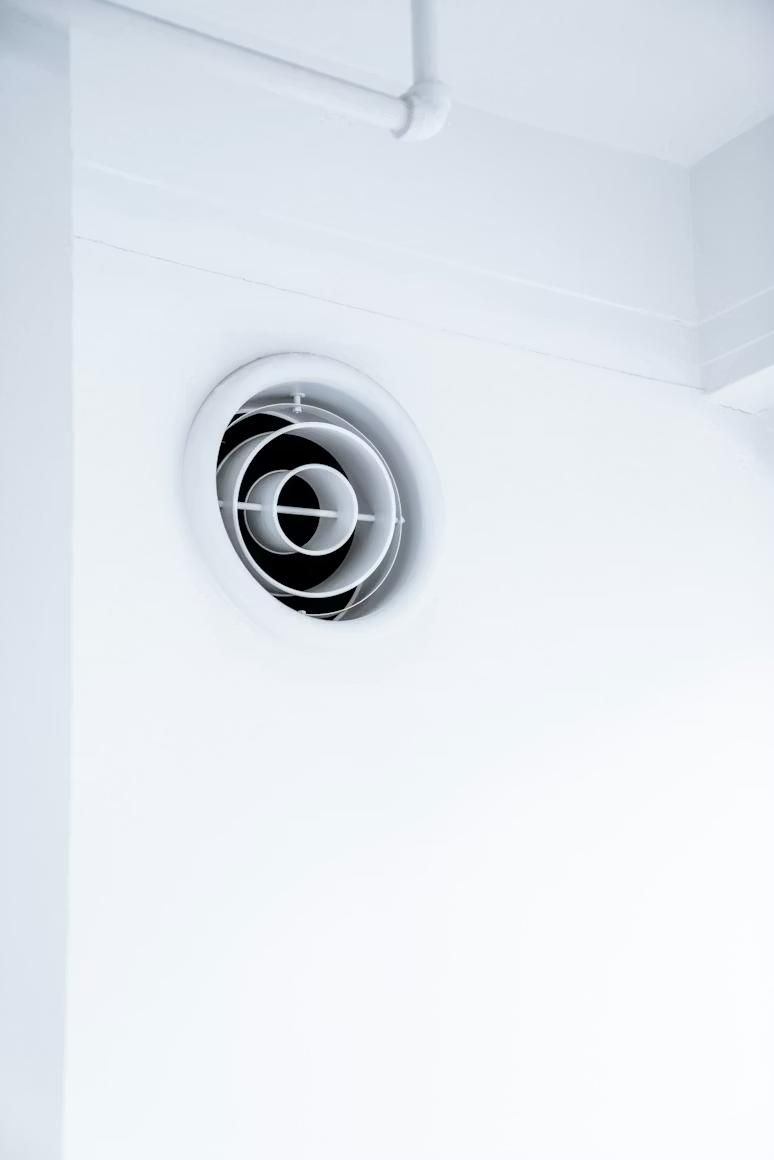 A large HVAC vent.