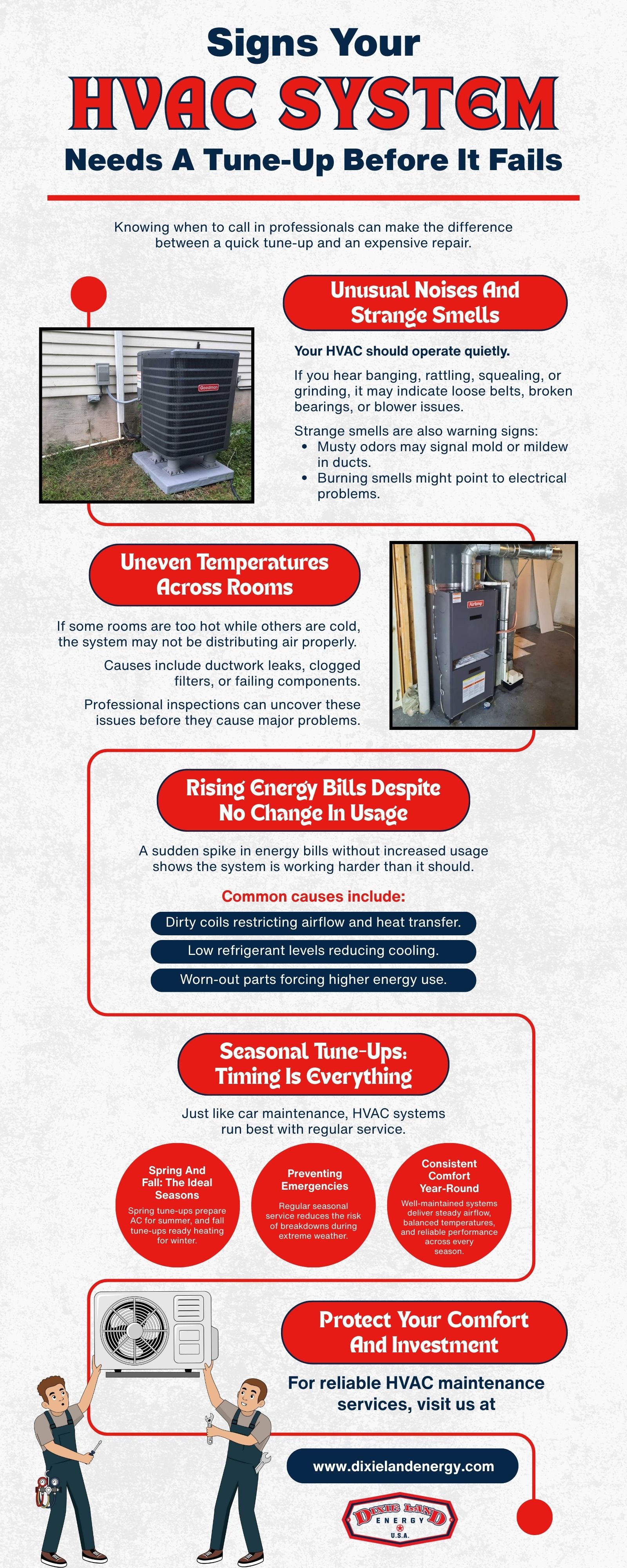 Signs Your HVAC System Needs A Tune-Up Before It Fails
