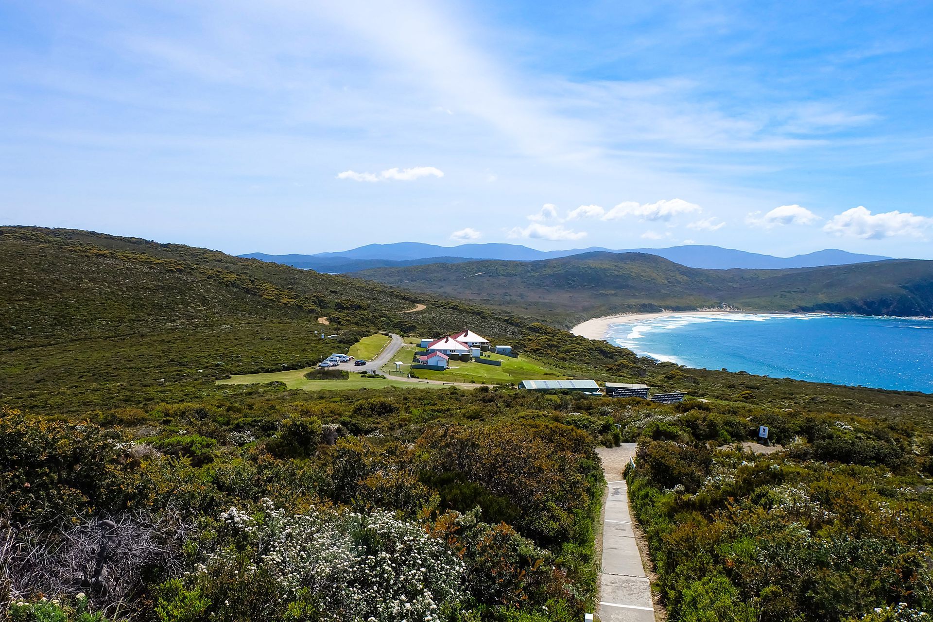 Bruny Cape, Lighthouse Island, Tasmanian Wilderness, Australia. Bruny Cape, Lighthouse Island, Tasmanian Wilderness, Australia.