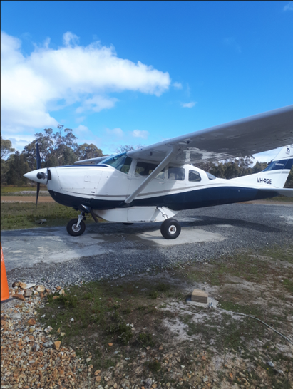 Cessna CJ sitting on airport ramp. Cessna CJ sitting on airport ramp.