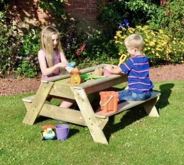 Sand and Water Picnic Table