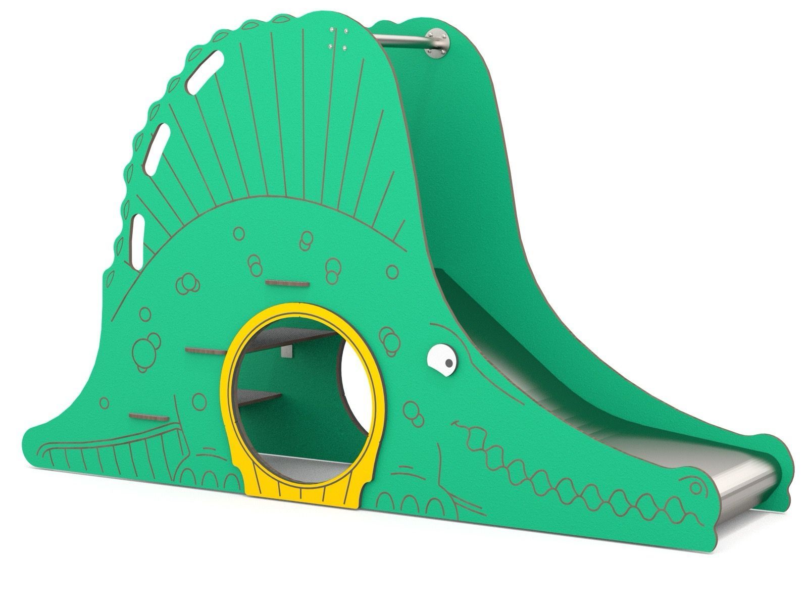 slide and tunnel