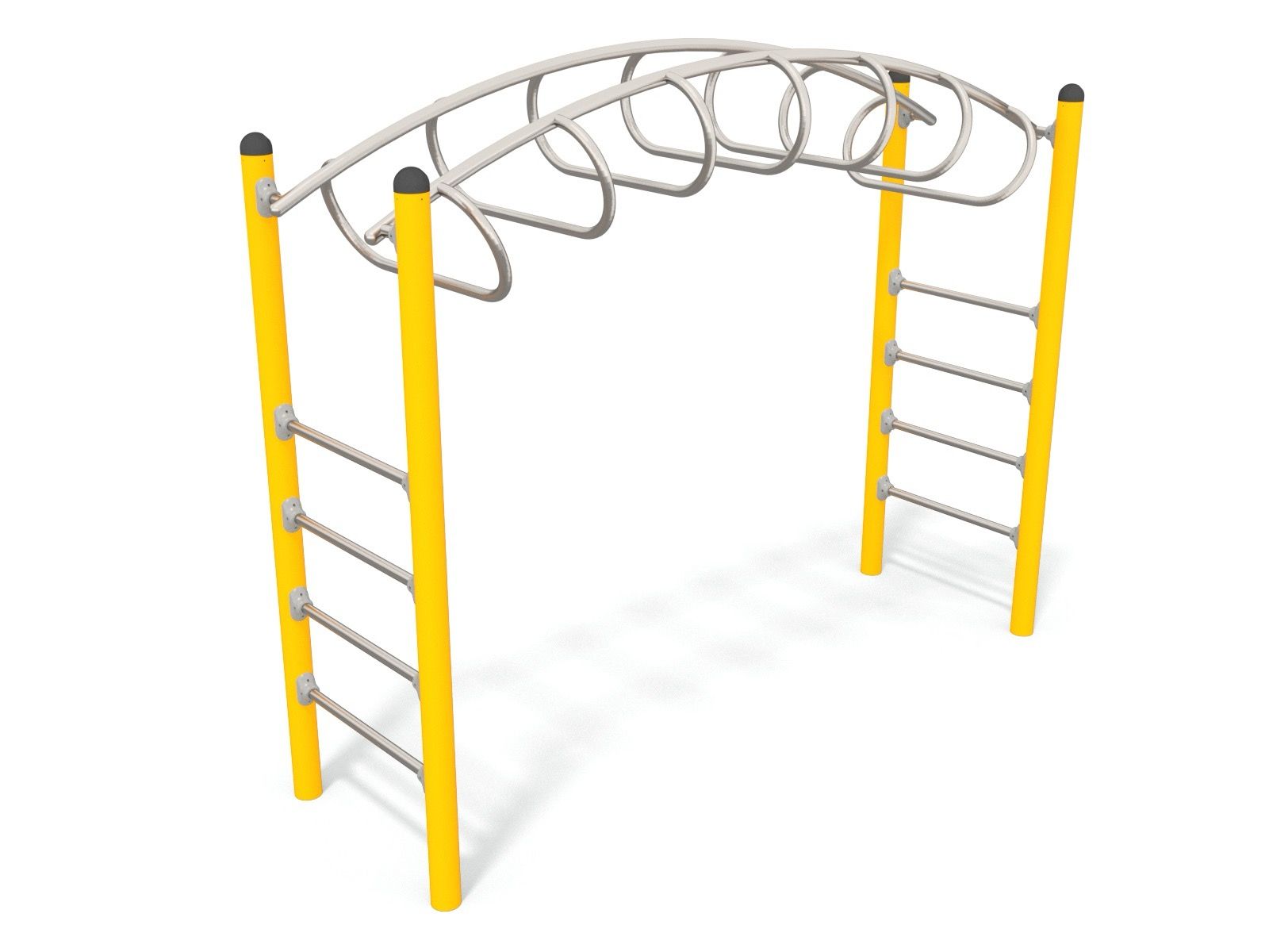 Monkey bars for playgrounds