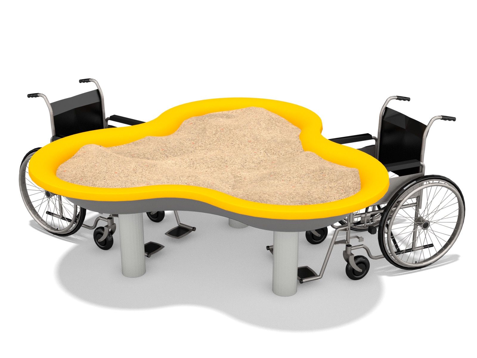 Wheelchair sandpit