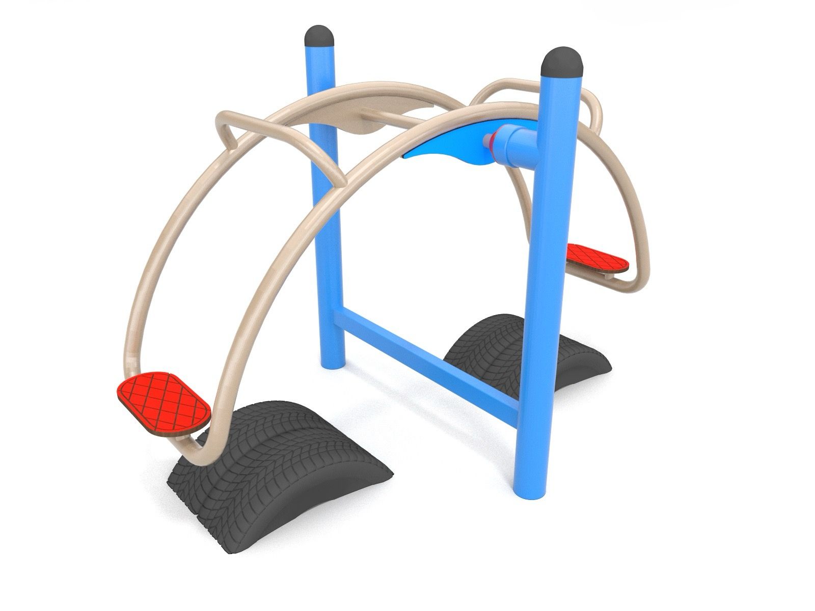 stand on seesaw