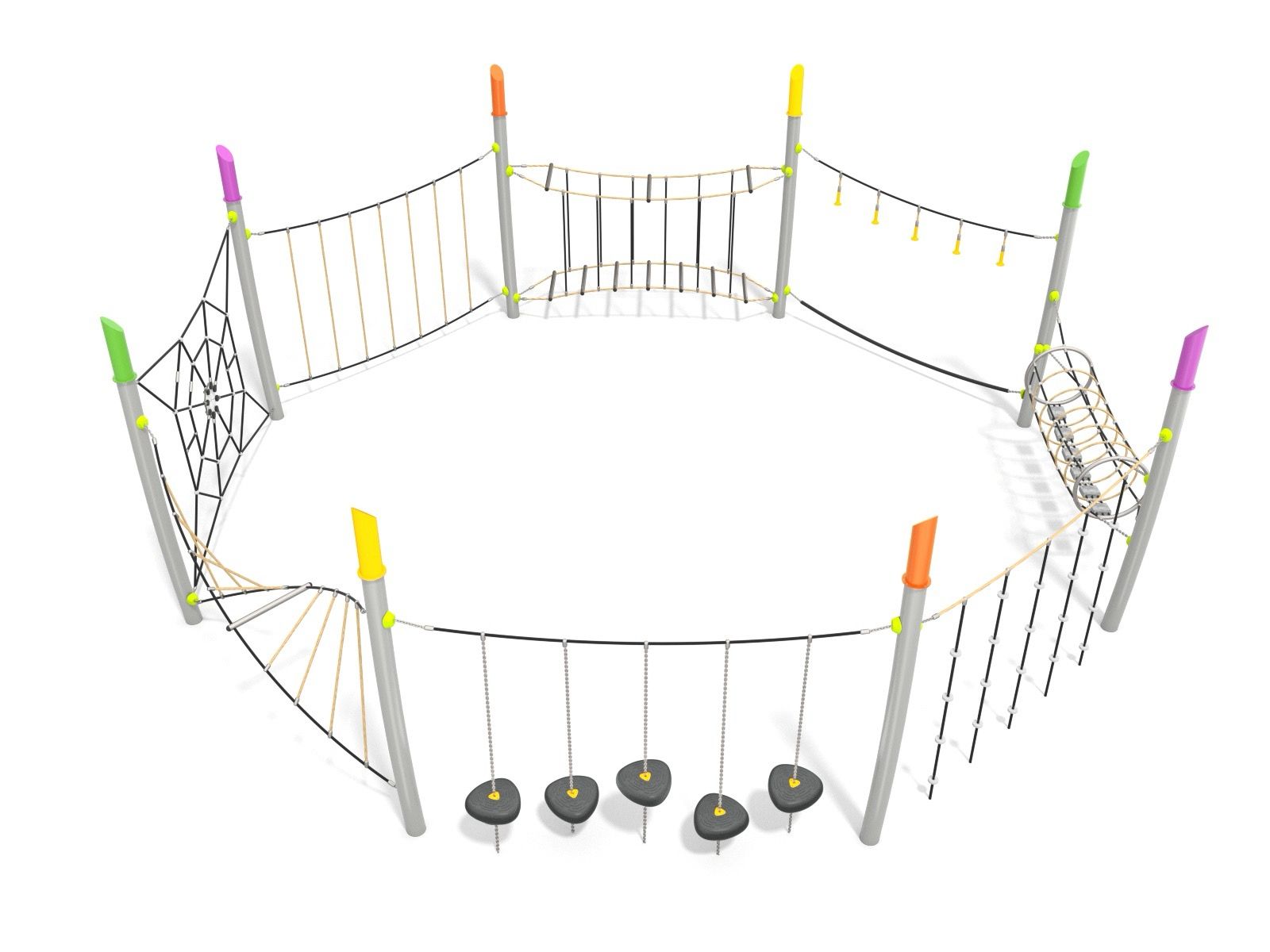 Playground adventure trail