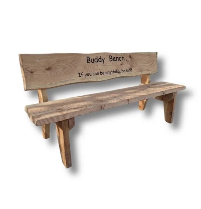 Live Edge Buddy Bench