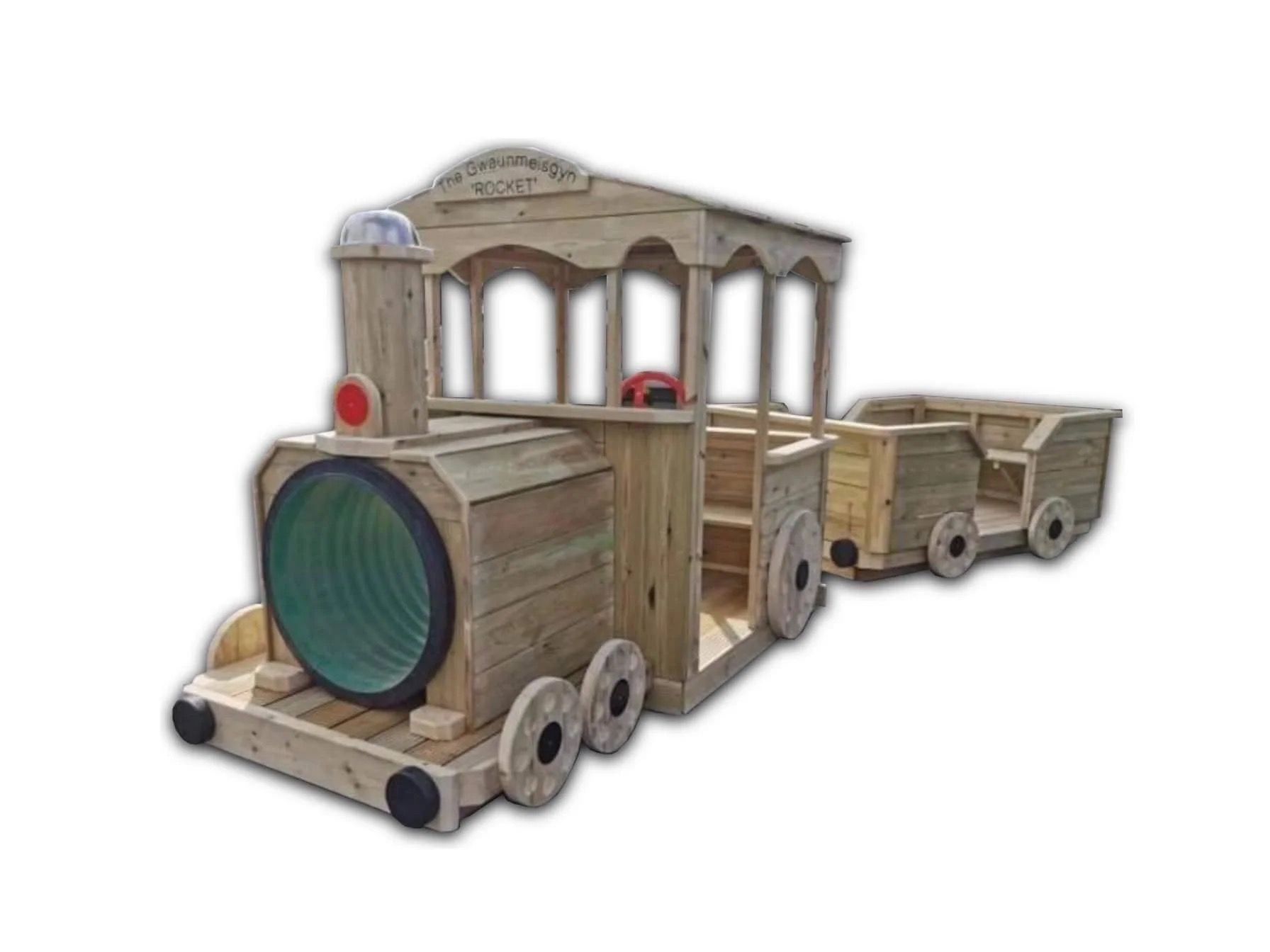 Locomotive Train with crawl tunnel