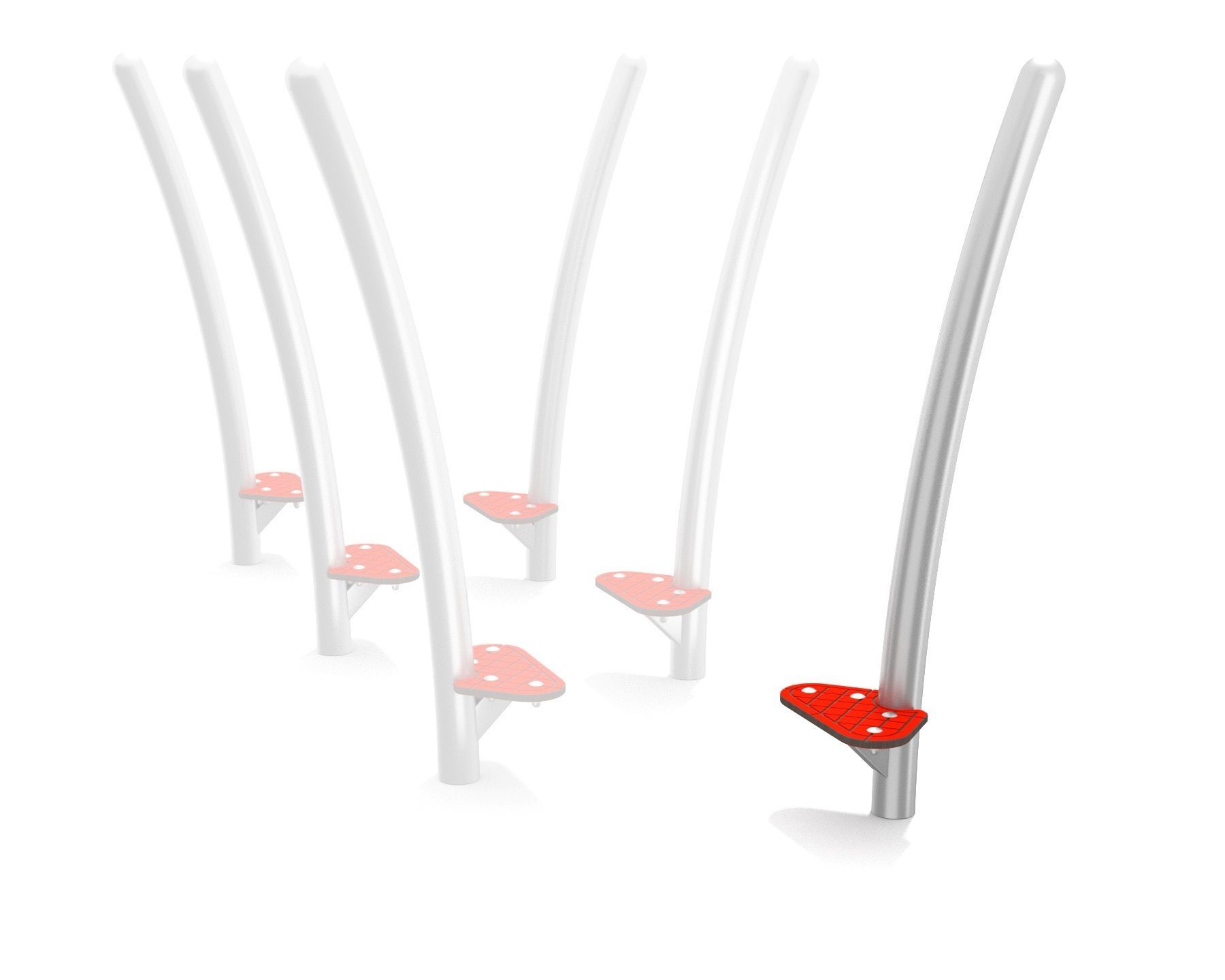 Playground stepping stilts