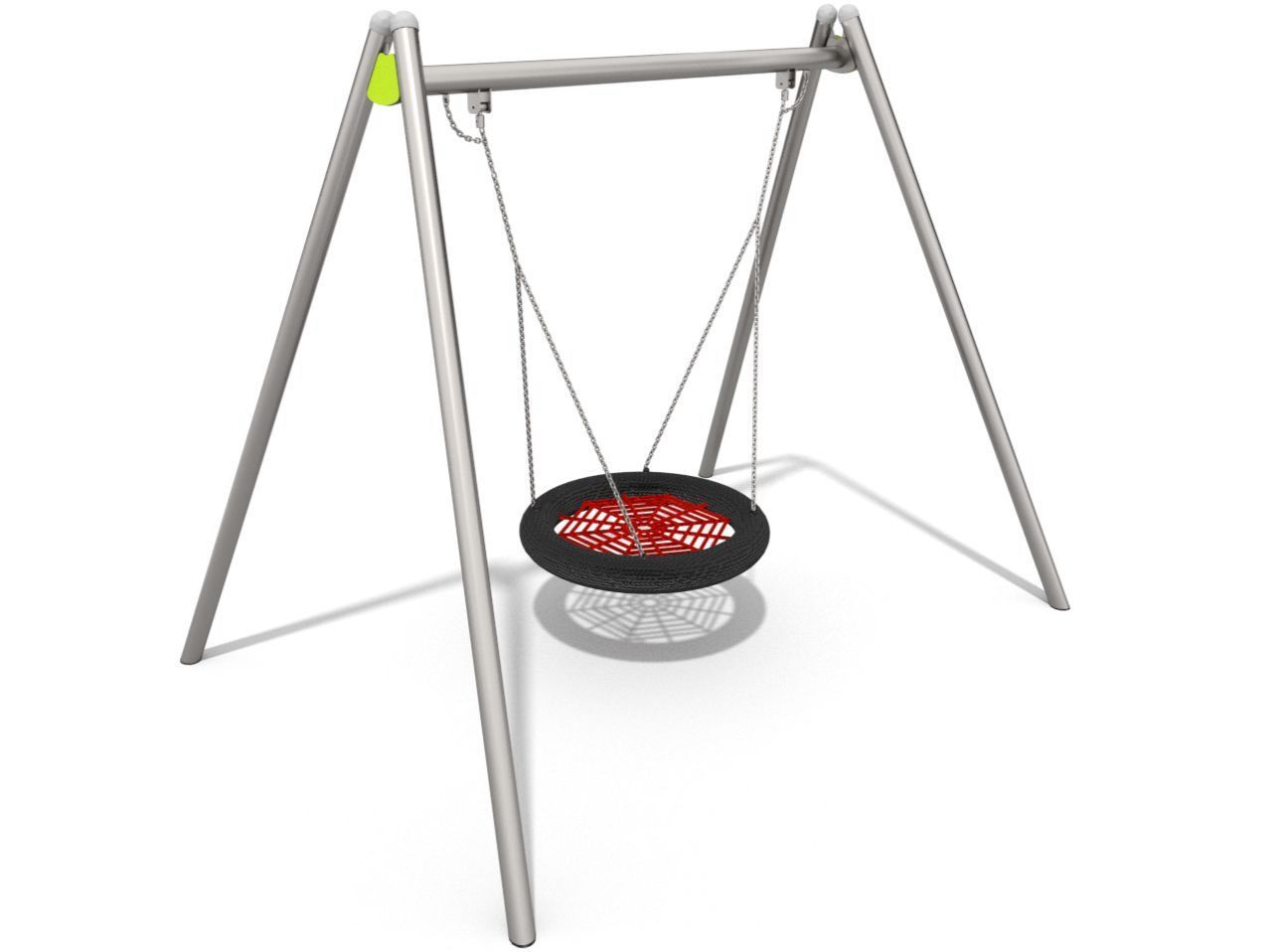 Single bay birds nest swing