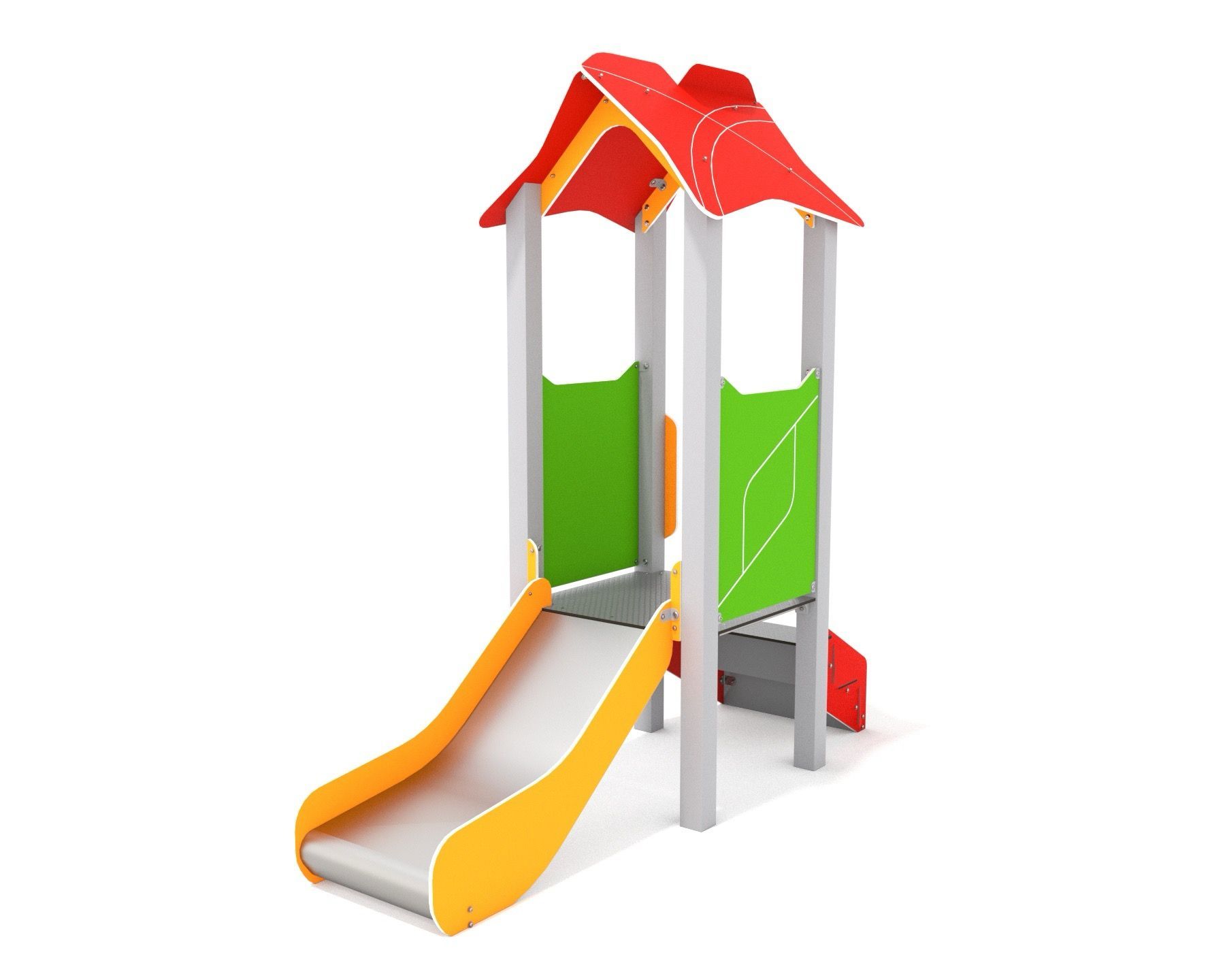 Play unit with slide