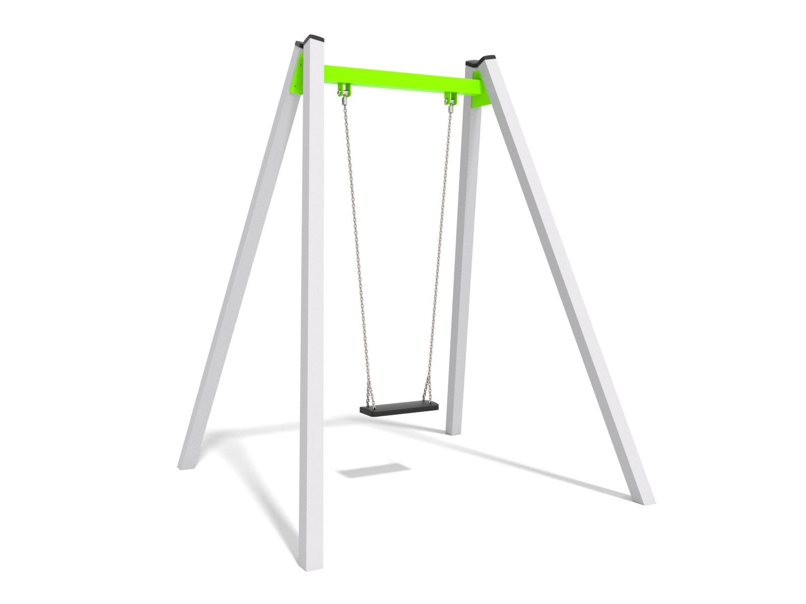 single flat seat swing