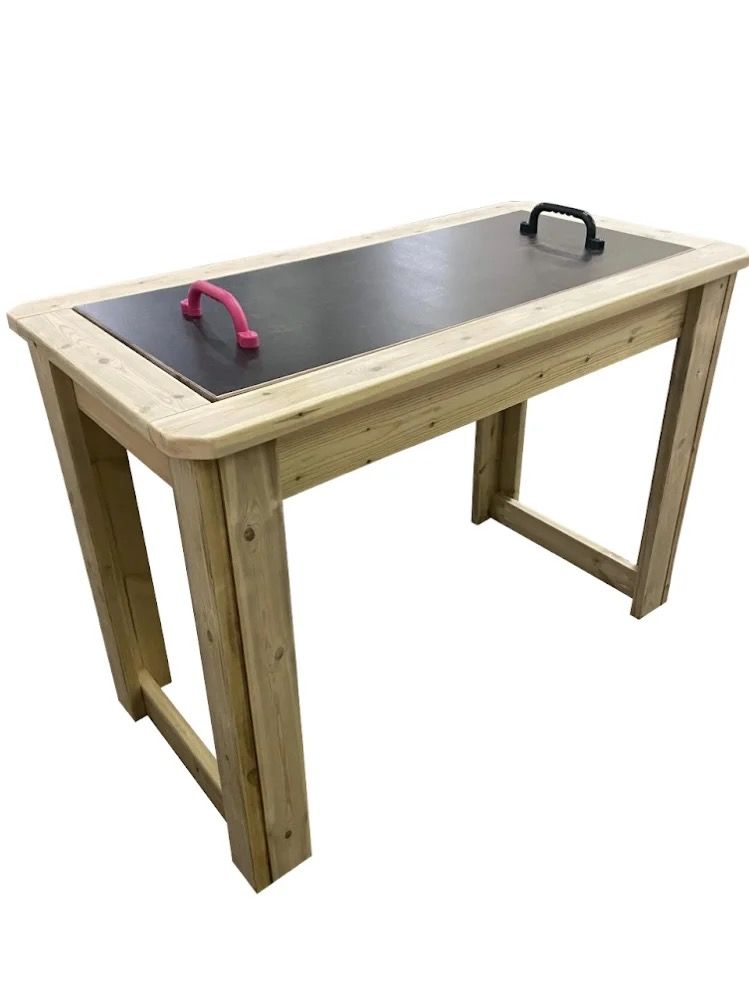 Wheelchair Accessible Sandpit with Chalkboard Lid