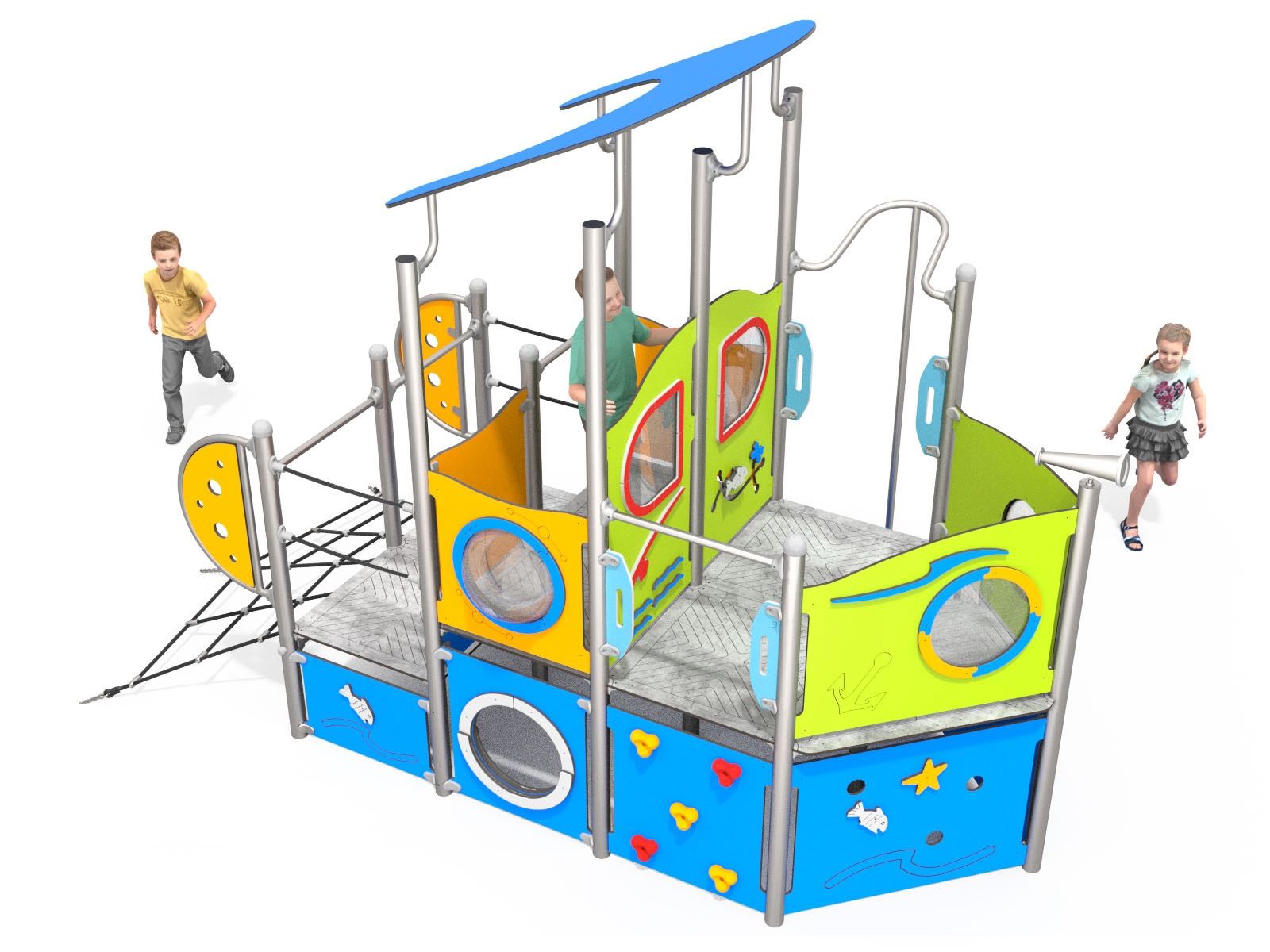 Play climbing ship