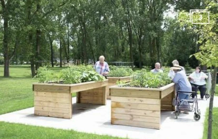 Wheelchair Accessible Planters