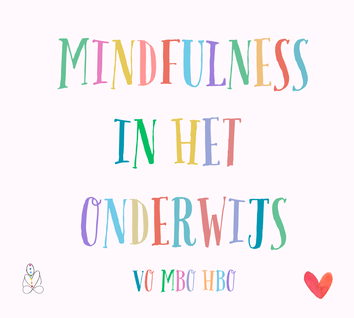 Kleurrijke Nederlandse tekst met de tekst