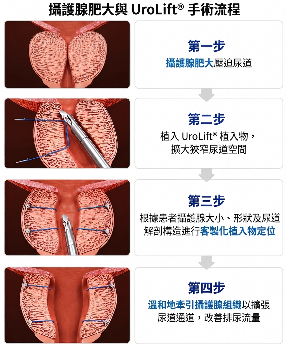 Progator 術前術後——肥大攝護腺自尿道旁拉開——釜山 Urogyn