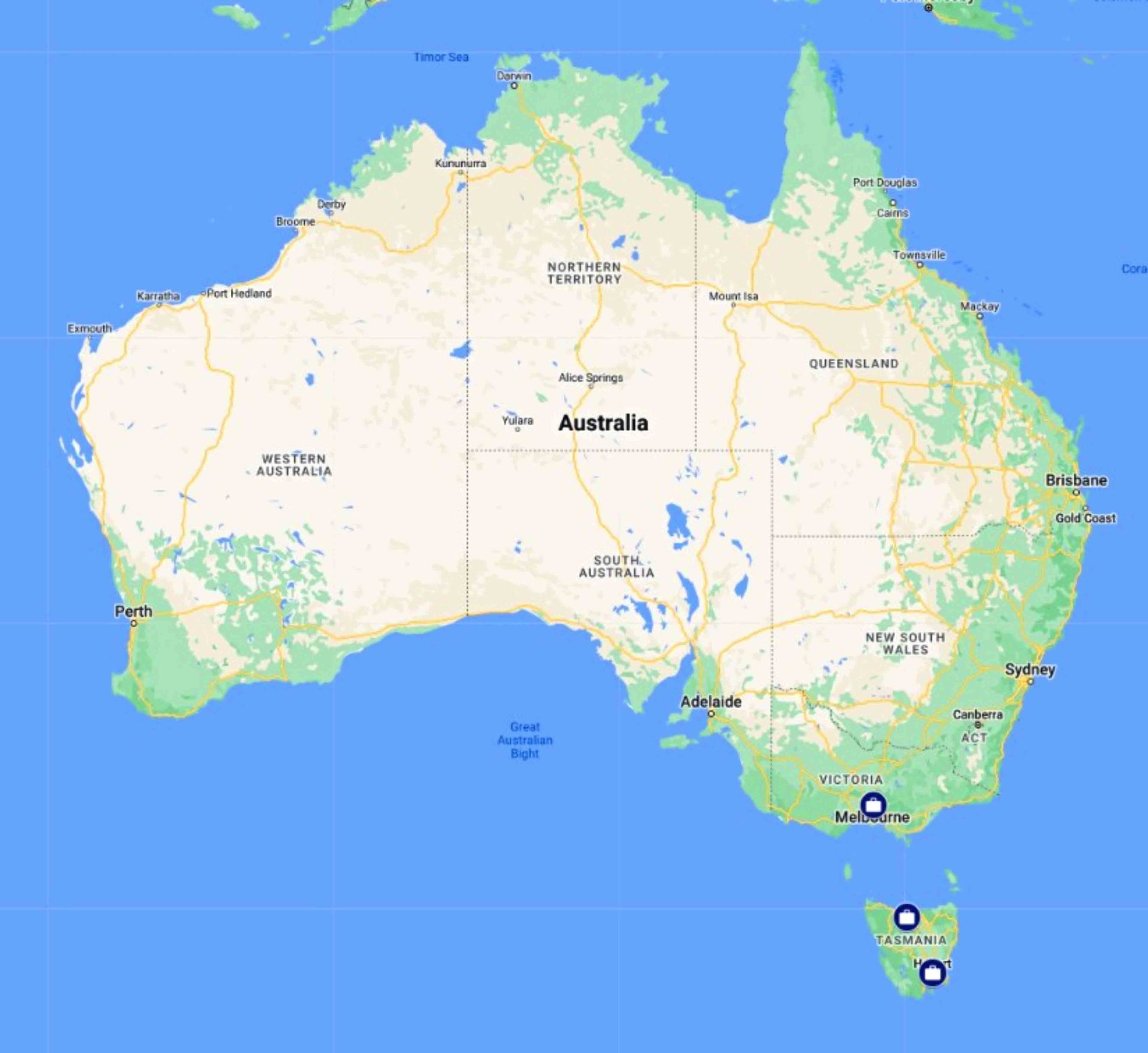 Office Location Map