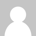 A silhouette of a person without a face on a gray background.